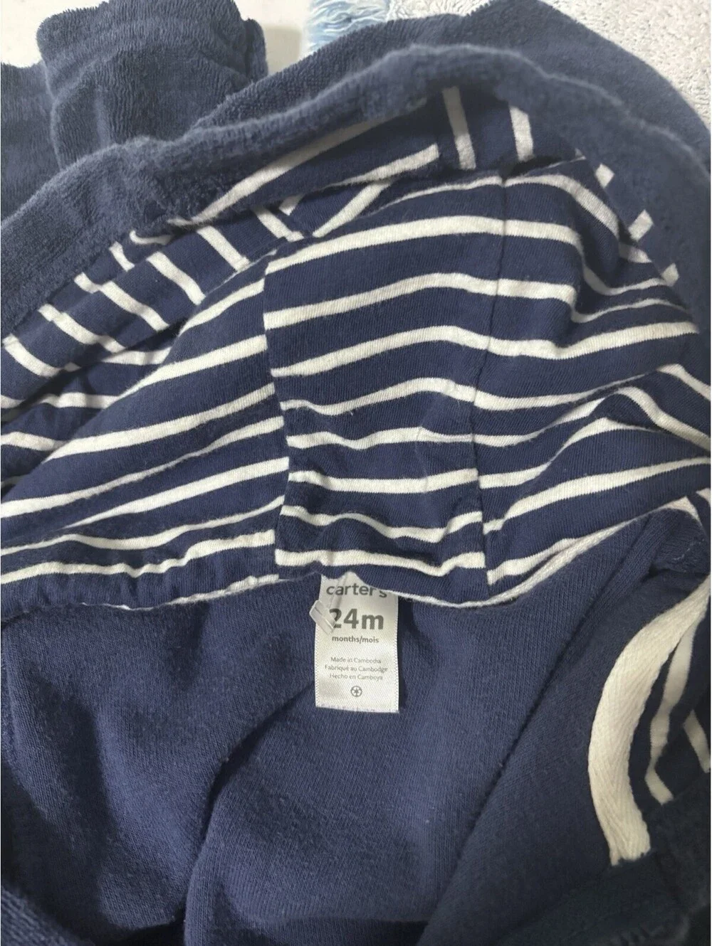 Carers 24 Month Pool Beach Cover Nautical Blue